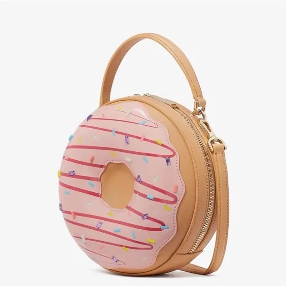 ✨NWOT - Kate Spade Novelty Coffee Break 3D Donut Crossbody Bag✨ - Picture 2 of 10